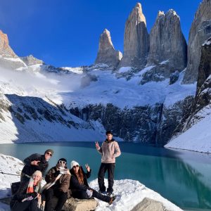 Patagonia trekking base torres